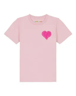 watabout.kids watabout.kids T-Shirt Kinder Pink Heart – Produktbild 1 von 1