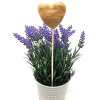 Olivenholz erleben Olivenholz erleben Blumenstecker aus Olivenholz – Produktbild 1 von 1