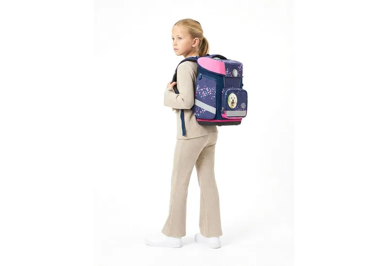 School-Mood School-Mood Schulranzen Champion Maxx (6-tlg), Polyester, Lila, – Produktbild 2 von 5