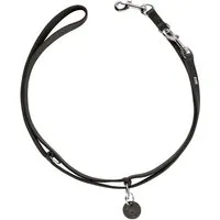 Hunter Hunter verstellbare Hundeführleine geflochten aalborg schwarz 2 cm – Produktbild 1 von 1