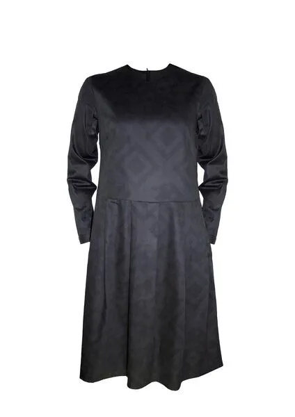Sophia Schneider-Esleben Sophia Schneider-Esleben Dress Eve, QR Black - Damenkleid aus Bio-Baumwolle – Produktbild 3 von 3