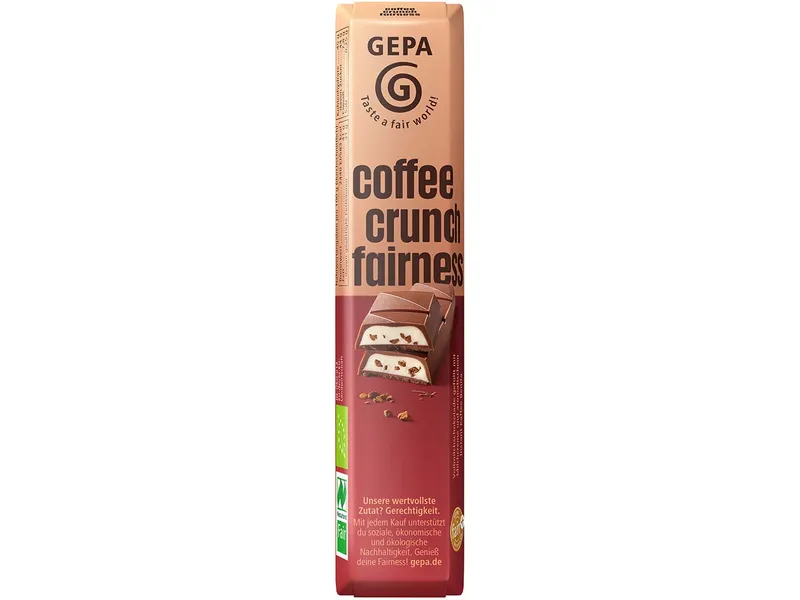 gepa GEPA Bio-Schokoladenriegel "Coffee Crunch" Fairness, 37,5 g – Produktbild 1 von 1