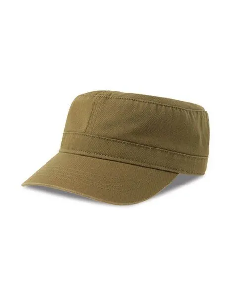 Atlantis Headwear Atlantis Headwear Armycap Military / Cuba-Cap, Olive, – Produktbild 1 von 2