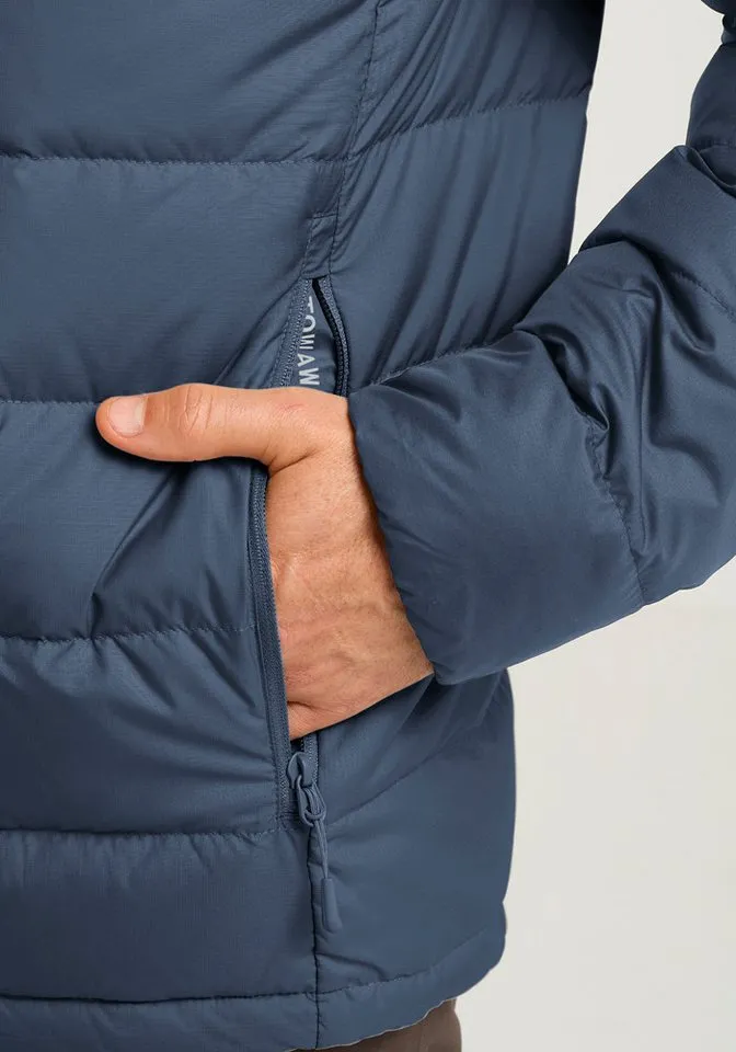 Jack Wolfskin Jack Wolfskin Daunenjacke ATHER DOWN JKT M RDS mit 700er-Naturdaunen, atmungsaktiv, wasserabweisend, winddicht, Blau, – Produktbild 4 von 5