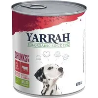 Yarrah YARRAH Bio-Nassfutter in Soße für ausgewachsene Hunde, Rind, 820 g – Produktbild 1 von 1