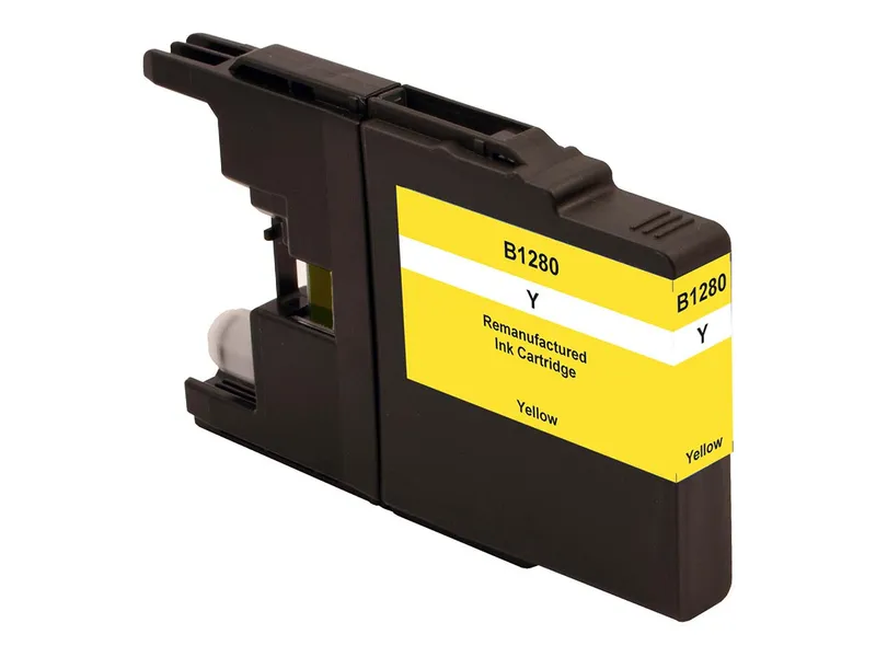 Memo memo Tintenpatrone ersetzt Brother LC-1280Y gelb – Produktbild 1 von 1