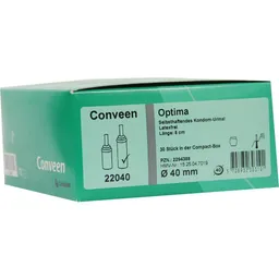 Coloplast CONVEEN Optima Kondom Urinal 8 cm 40 mm 22040 30 St Kondome – Produktbild 1 von 1