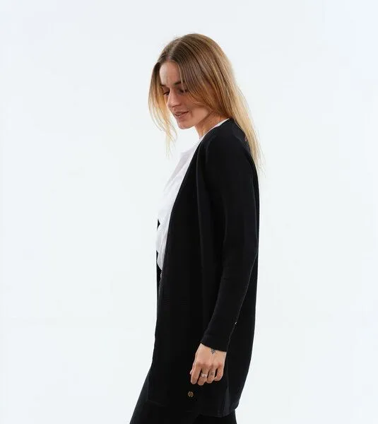 Gary Mash GARY MASH Cardigan Libby aus Feinstrick, Schwarz, – Produktbild 3 von 4