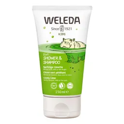 Weleda Weleda AG Kids 2in1 Shower & Shampoo Spritzige Limette 150 ml – Produktbild 1 von 1
