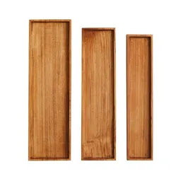 Originalhome Originalhome Rechteck-Tablett aus recyceltem Teakwurzelholz – Produktbild 1 von 1