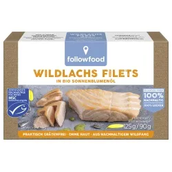 followfish Wildlachsfilets in Sonnenblumenöl – Produktbild 1 von 1