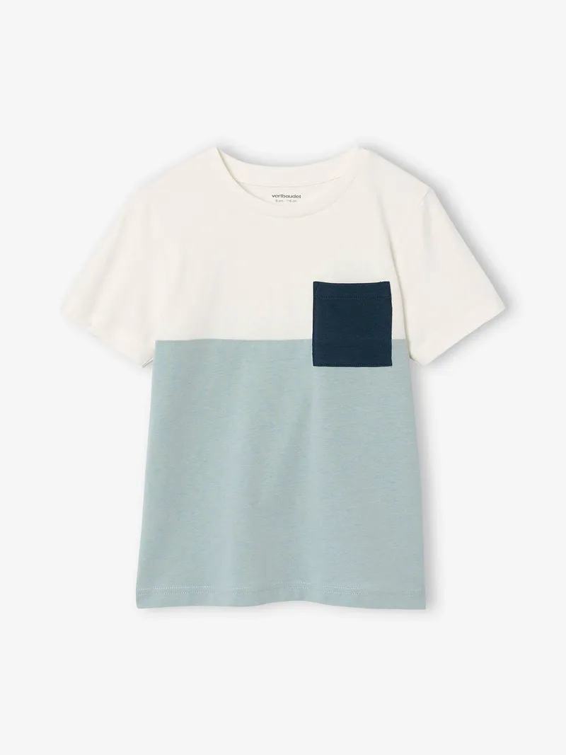 Vertbaudet Jungen T-Shirt, Mintgrün, – Produktbild 4 von 4