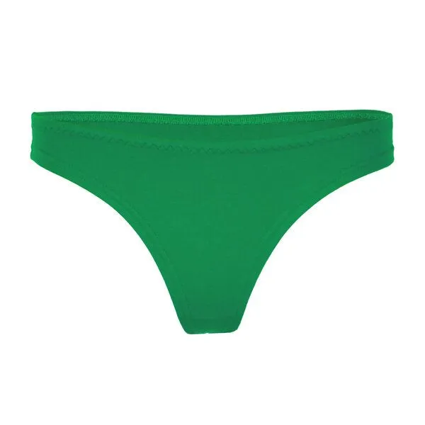 Frija Omina Frija Omina Bio-String Pur uni, Grün, – Produktbild 1 von 4