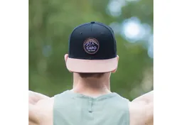 CAPO Baseball Cap Baseballcap, Label 6-teilig, flaches Dach (1-St) – Produktbild 1 von 1