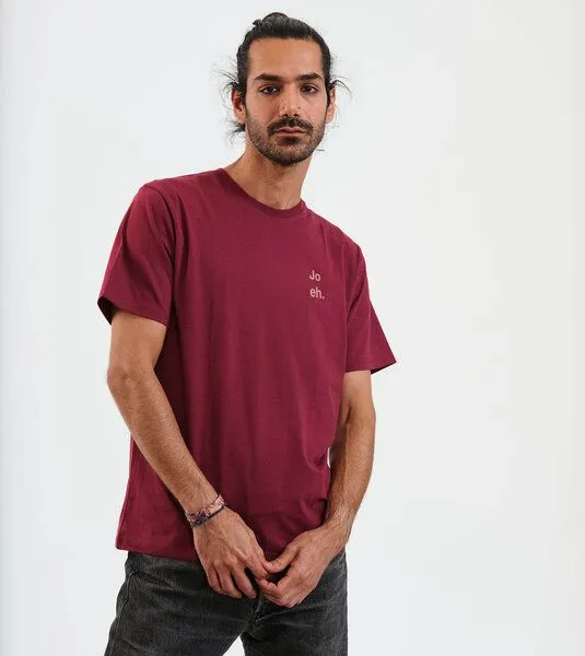 Gary Mash GARY MASH T-Shirt Jo eh. aus Biobaumwolle, Burgund (rot), – Produktbild 4 von 4