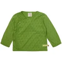 loud proud loud + proud Babys & Kinder Wickeljacke Jacquard Strick, GOTS-zertifiziert, Grass(grün), – Produktbild 1 von 1