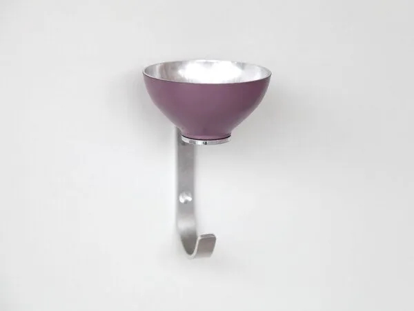 werkvoll by Lena Peter werkvoll by Lena Peter Wandschale mit Bügel FIRE, Violett, – Produktbild 1 von 4