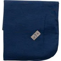 Lilano Lilano Babydecke Bio-Merinowolle Seide marine 80 x 90 cm – Produktbild 1 von 1
