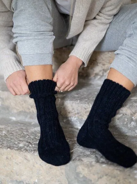 FUXBAU FUXBAU Wollsocken, Schwarz, – Produktbild 3 von 4