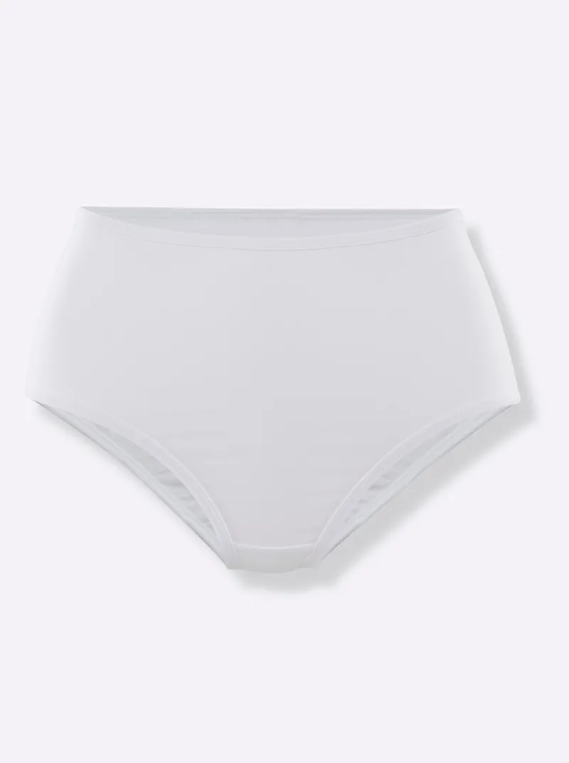 wäschepur Taillenslip 3 Stück weiß, 3 stück weiß, – Produktbild 3 von 3