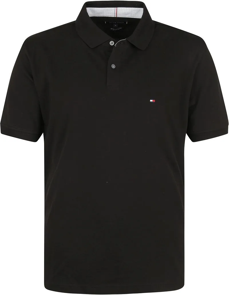 Tommy Hilfiger Tommy Hilfiger Core 1985 Polo Shirt Schwarz - Größe S, Schwarz, – Produktbild 1 von 5