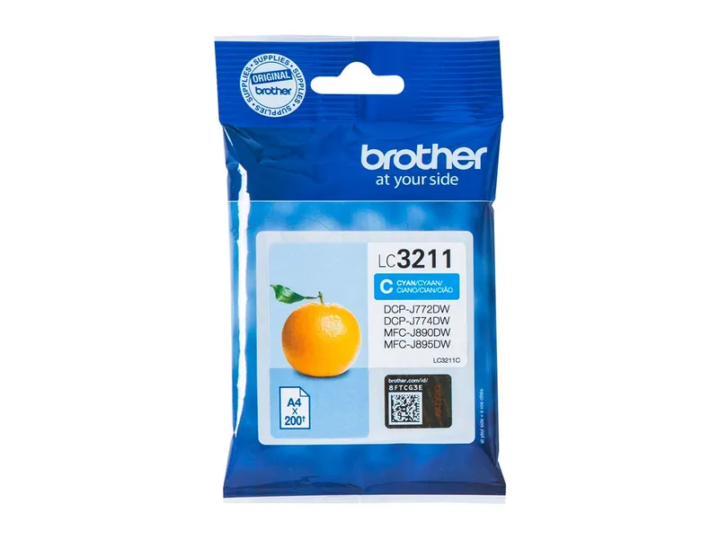Brother Brother Tintenpatrone LC-3211C cyan – Produktbild 1 von 4