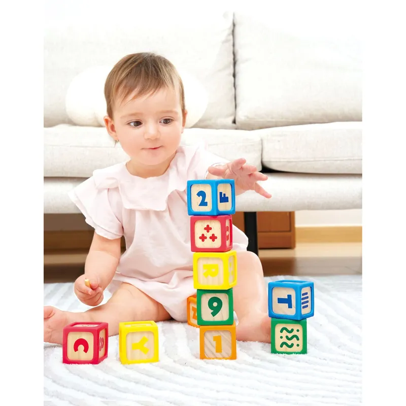 Hape Hape Spielsteine ABC, Mehrfarbig, – Produktbild 3 von 3