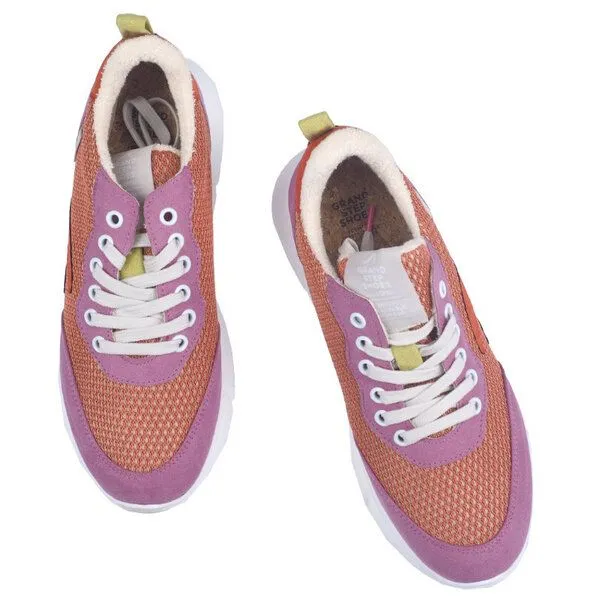 Grand Step Shoes Grand Step Shoes Damen Sneaker Speed, Orange-violett, – Produktbild 3 von 3