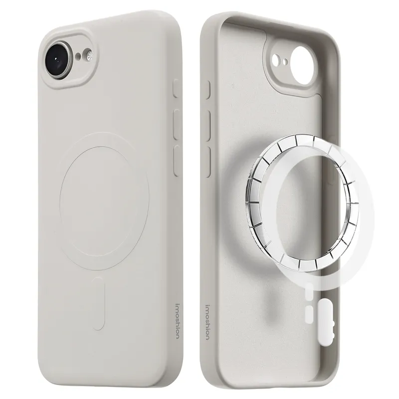imoshion imoshion Color Back Cover mit MagSafe für das Apple iPhone 17e / 16e, Beige, – Produktbild 1 von 1