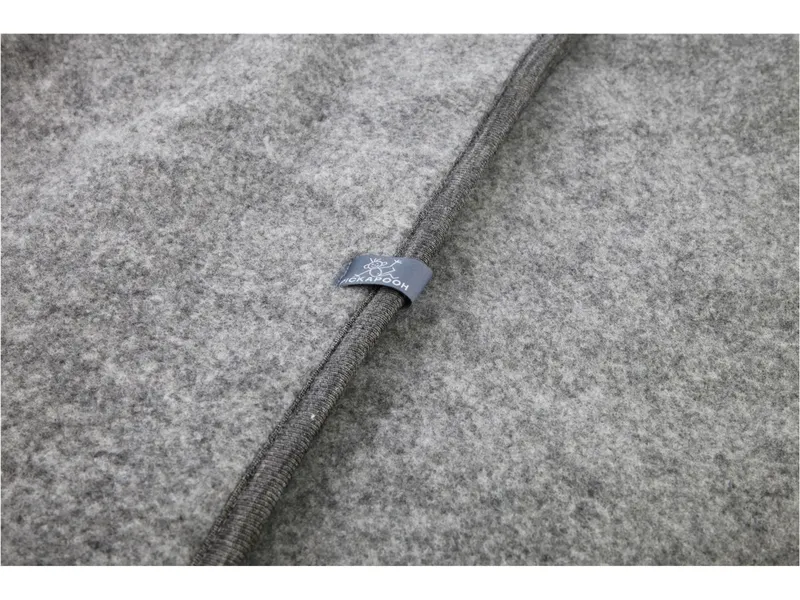 Pickapooh Pickapooh Kuscheldecke Bio-Merinowolle Fleece grau Maße 160 x 180 cm, Grau, – Produktbild 2 von 2