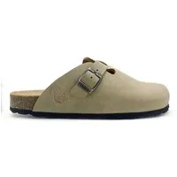 thies Vegane thies ® Eco Bio Clogs aus rec. PET mit Kork-Tieffussbett, Stone (beige), – Produktbild 1 von 1