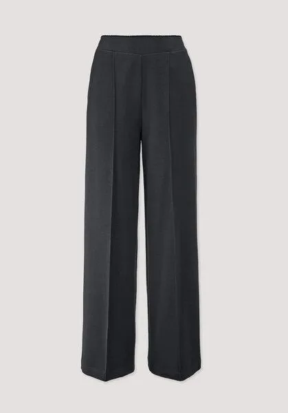 hessnatur hessnatur Hose Wide Leg Relaxed aus Bio-Baumwolle, Schwarz, – Produktbild 3 von 3