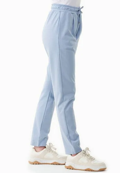 ORGANICATION ORGANICATION Leichte Sweathose aus Bio-Baumwolle, Ice blue, – Produktbild 3 von 4
