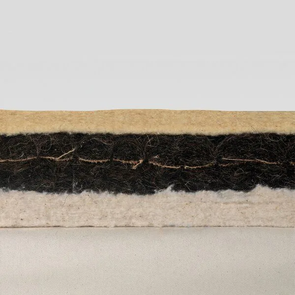 Oasia Manufaktur Oasia Manufaktur Roßhaar-Schurwoll-Baumwoll-Matratze (mittelfest), Marine, – Produktbild 3 von 4