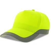 Atlantis Headwear Atlantis Headwear Atlantis HiViz reflektierende wasserabweisende, gut sichtbare Cap aus recyceltem Material mit UV-Schutz, Gelb (fluo), – Produktbild 1 von 1