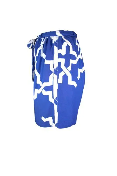 Sophia Schneider-Esleben Sophia Schneider-Esleben PJ Shorts - aus Bio Baumwolle, Blau-weiß, – Produktbild 3 von 4