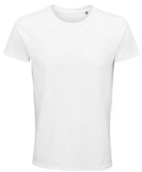 Sol's Sol's Herren T-Shirt Kurzarm Rundhals aus Bio - Baumwolle, White, – Produktbild 1 von 4