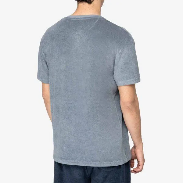 YTWOO YTWOO Herren Frottee T-Shirt - Made in Portugal, Mineral grey, – Produktbild 3 von 3
