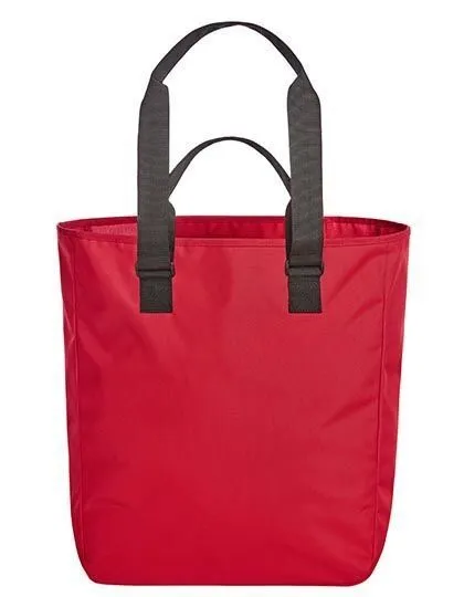 Halfar Halfar Einkaufstasche aus recyceltem Polyester 40 x 43 x 16 cm Shopper, Rot, – Produktbild 1 von 1