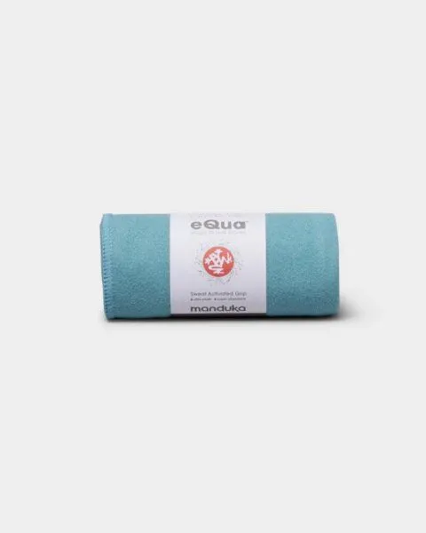 Manduka Manduka Handtuch eQua, Blue lotus (blau), – Produktbild 4 von 4