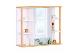RELAXDAYS RELAXDAYS Spiegelschrank mit Bambus-Dekor (1-St) – Produktbild 1 von 1