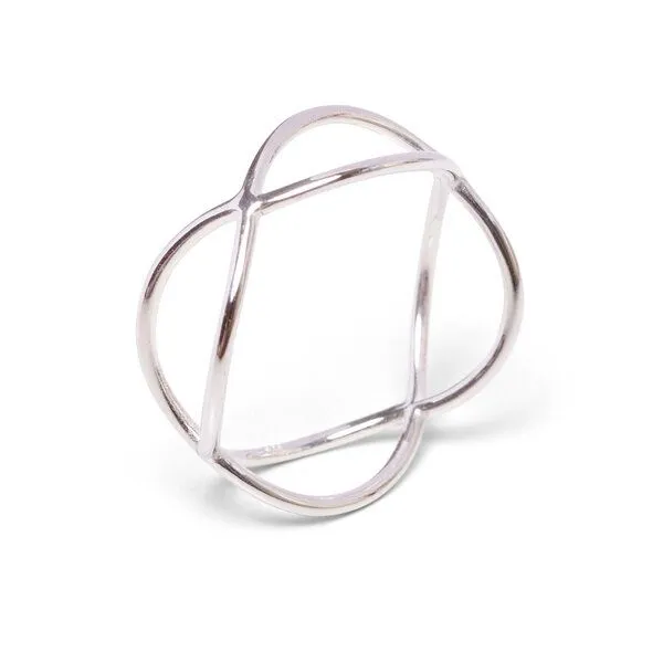 Jonathan Radetz Jewellery Jonathan Radetz Jewellery Ring TIMESTWO, Silber 925, Größe 50 - 65, Handmade in Germany – Produktbild 1 von 1