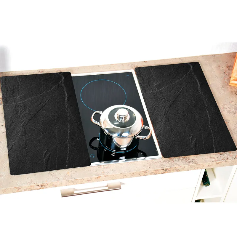 Kesper Herdabdeckplatte, 2er Pack, Schwarz, – Produktbild 4 von 4