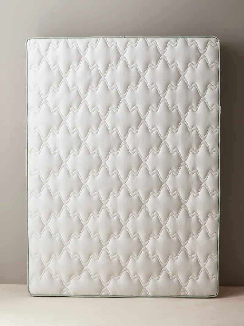 Vertbaudet Vertbaudet Kinder Matratze 140x190 cm mit thermoregulierender Passerelle-Ausrüstung, Weiß, – Produktbild 1 von 3