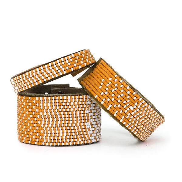 Swahili Coast Swahili Coast Perlenarmband & Armreif - OMBRE, Orange, – Produktbild 1 von 2