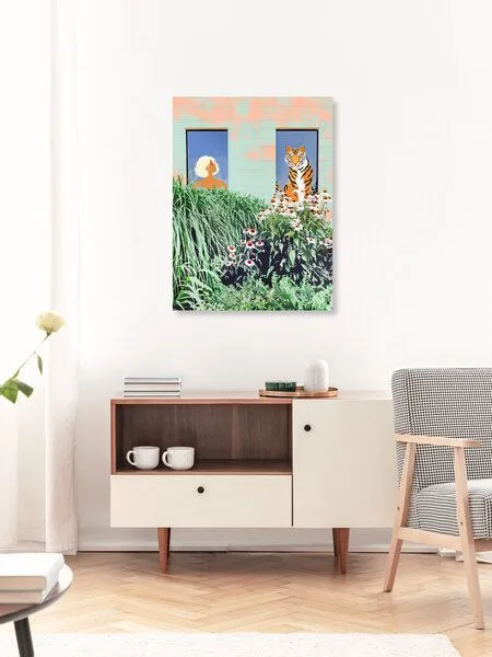 Photocircle Photocircle Poster / Leinwandbild - Love Thy Neighbor – Produktbild 3 von 4