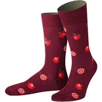 von Jungfeld VON JUNGFELD Bio-Socken 'Granatapfel', merlot, Gr. 43/46 – Produktbild 1 von 1