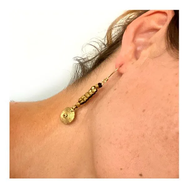 KIKOONI KIKOONI Dokra Ohrringe Shrings – Produktbild 3 von 3