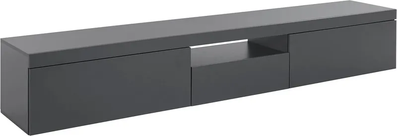 Home affaire Lowboard Essential, 220 cm, Grau, – Produktbild 3 von 5