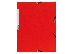 Exacompta Exacompta Eckspannermappe mit 3 Klappen "Premium Manila" DIN A4 rot – Produktbild 1 von 1